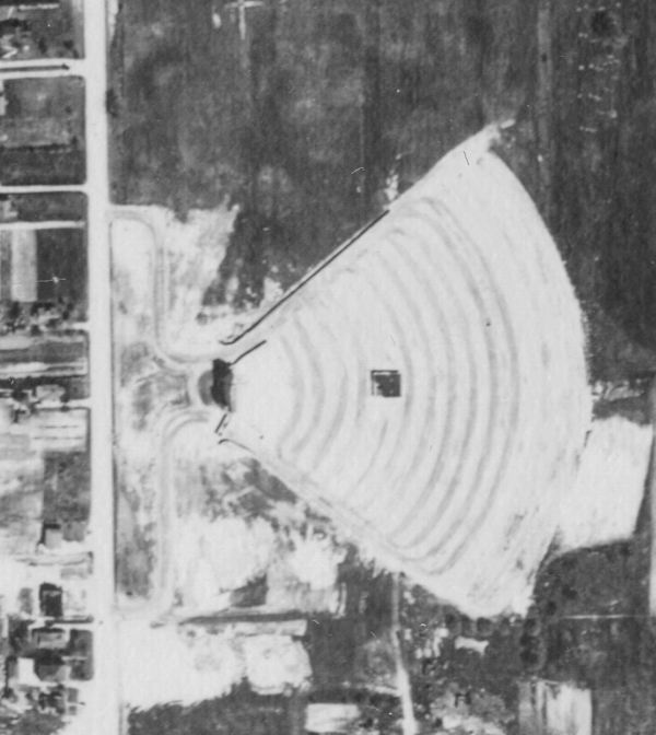 Blue Sky Drive-In Theatre - Old Aerial